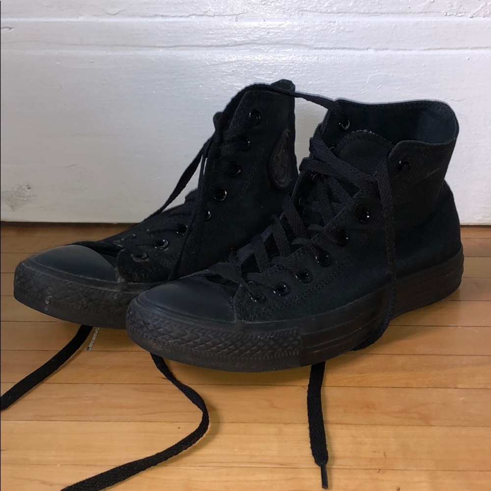 Black Converse All Star High Tops